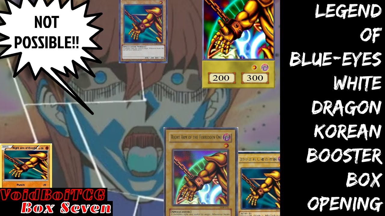 AM I CURSED?!? Korean Legend of Blue Eyes White Dragon (LOB) Booster