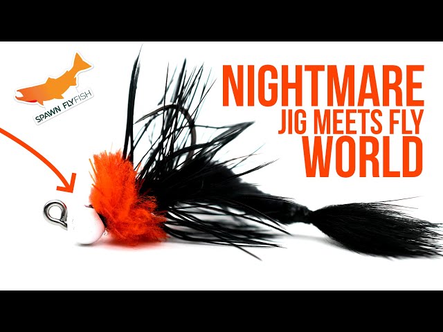 How to tie a Nightmare Jig - Fly Tying Tutorial - Fly Pattern For Coho