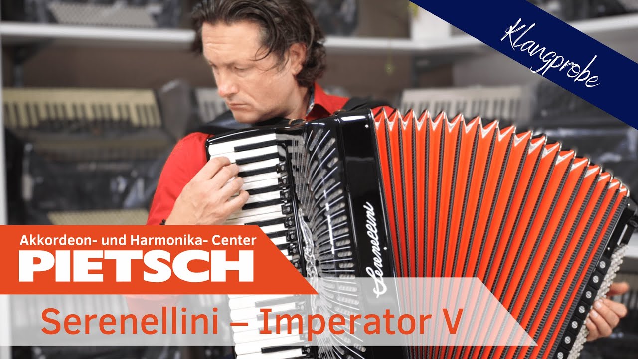 Akkordeon - Serenellini Imperator V  - Klangprobe