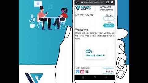 A Contactless and Ticketless Valet Parking App!