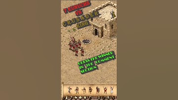 Can 7 Eunuchs Beat a Skilled Crusader King in Stronghold Crusader ?