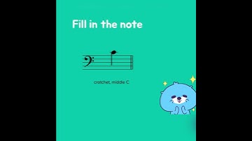 Music Theory Grade 1 Quiz (Part 3.3) - Clef and Note Name