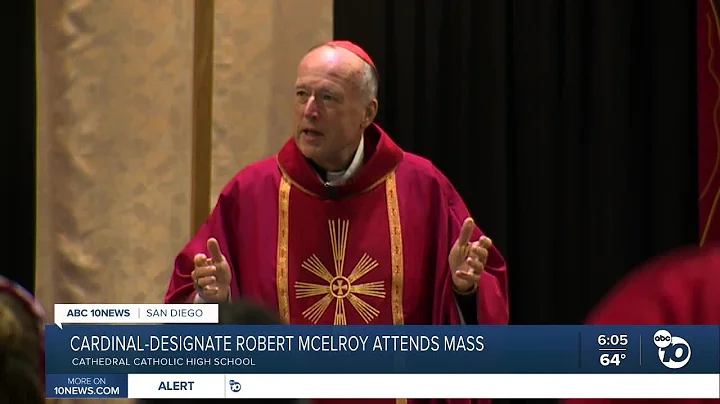 Cardinal-Designa...  Robert McElroy attends first ...