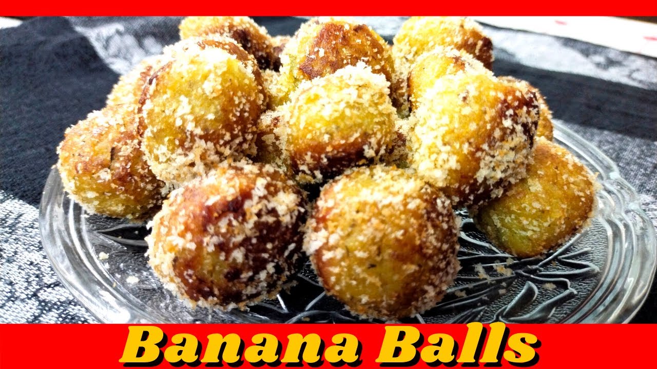 How To Make Banana Balls Banana Balls Lockdown Recipe Easy