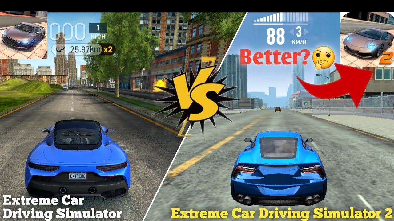 Top 10 Things Extreme Car Driving Simulator 2 Did Better than First