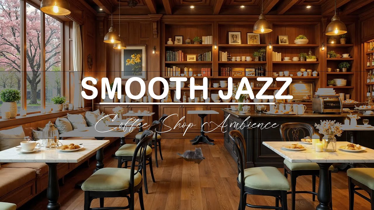 Morning Jazz Cafe - Relaxing Coffee Shop Ambience - Smooth Jazz Music ...