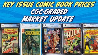 CGC-Graded Comic Book Price Guide - Spidey - Batman - Wolverine Keys