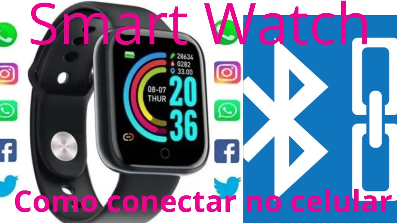 Desvendando o smart Watch D20.. aprenda a ligar e configurar seu ...