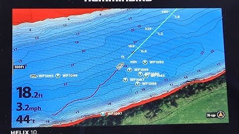 Humminbird HELIX How To Change Course Projection Line
