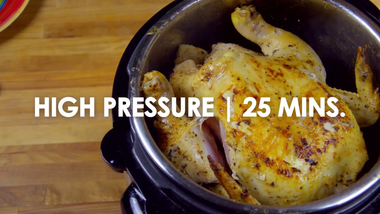 Whole Chicken in a Pressure Cooker 