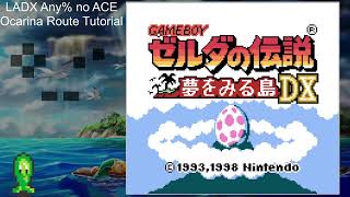 LADX any% no ACE Speedrun Tutorial (Ocarina Route) @RiddlerSR