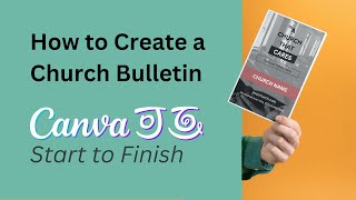 Design a Church Bulletin Using Canva - Step by Step screenshot 4