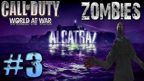 COD WAW Custom Zombies On TMG Alcatraz Part 3 Map Made By Nukem (PC Custom Zombies)