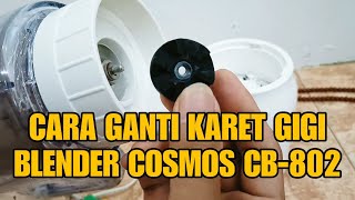 HOW TO REPLACE THE COSMOS CB-802 BLENDER GASKET | REMOVING THE NEW COSMOS BLENDER GASKET