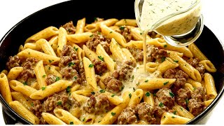 The best way to cook pasta with ground meat: suitable for all tastes 