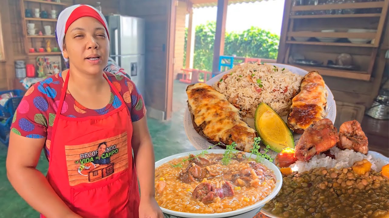 🎥 La Mejor Comida a la Leña en el Campo 🔥🍲 | Del Fogón al Patio 🏡