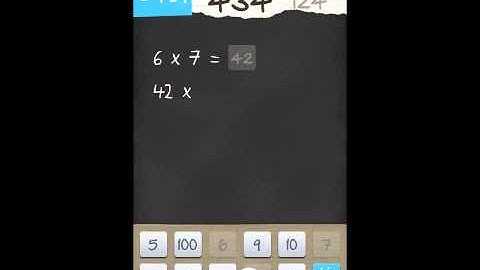 6 Numbers by Brainbow Level 124 Answer Guide