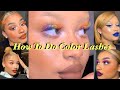 How To Do Colored Lashes | RaggedyRoyal