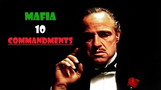 TEN commandments of the mafia #documentary #mafia #gangster