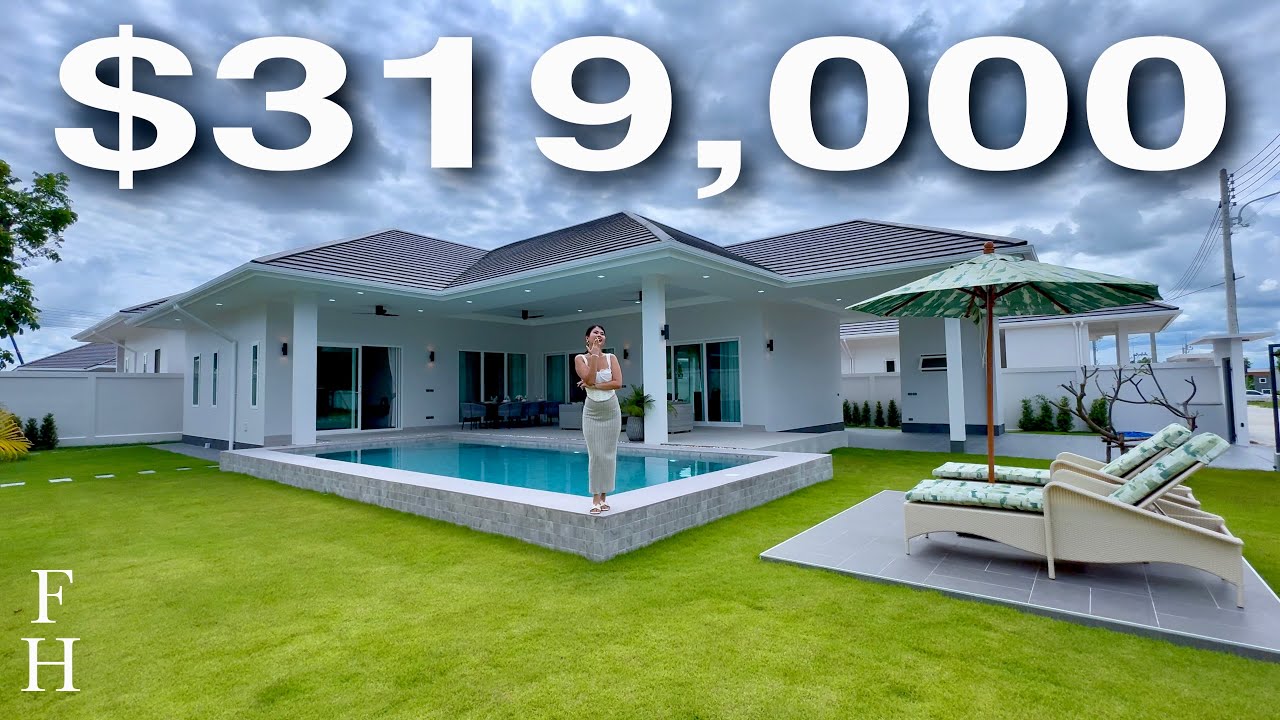 10,450,000 THB ($319,000) Brand New Villa for Sale in Hua Hin, Thailand