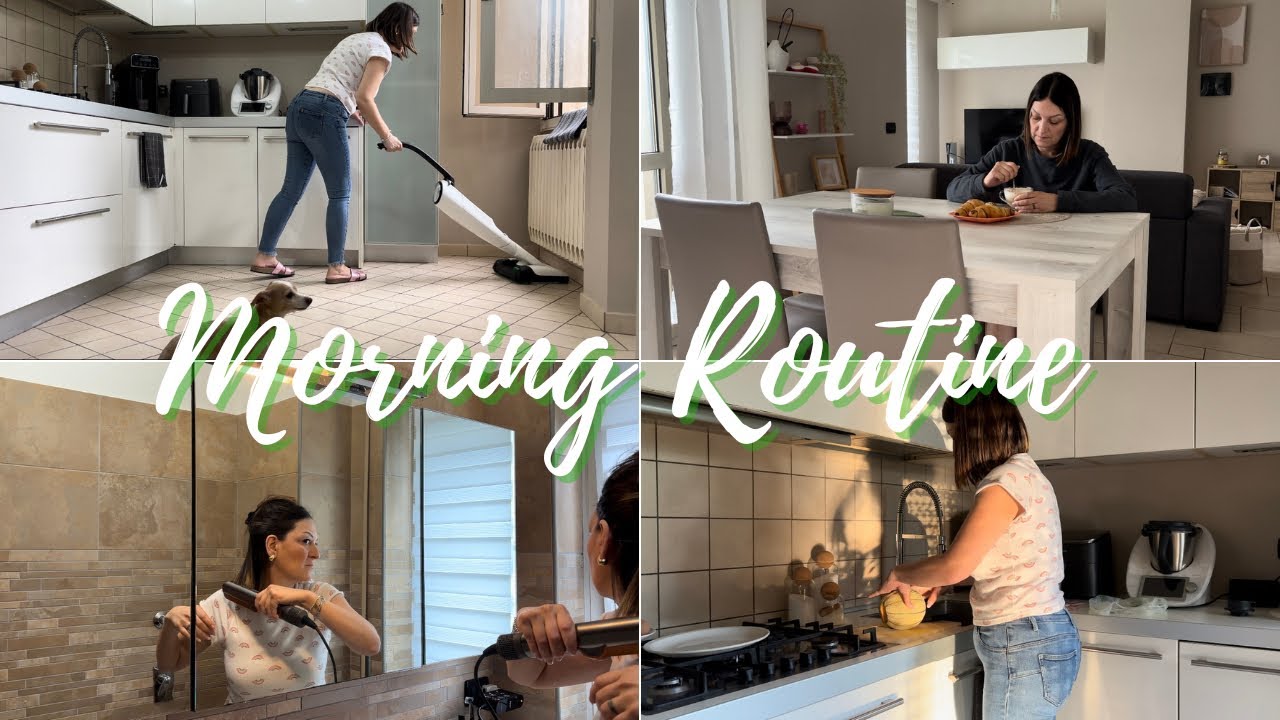 🌸LA MIA MORNING ROUTINE | pulizie ed abitudini con la giusta carica  