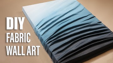 How to create 3D Fabric Wall ART - Step by Step