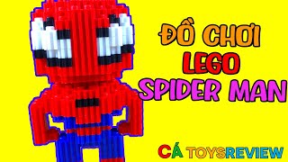 Đồ Chơi Lego Lắp Ghép Siêu Nhân Nhện Spider Man Cá ToysReview 1