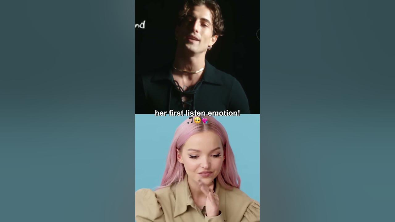 dove's eyes lighting up hearing damiano's "angel" track!!! 🔥❤️