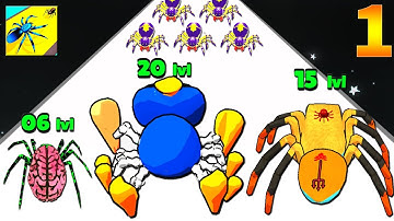 INSECT EVOLUTION - Poisonous Spiders Games Gameplay Part 01