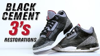 Restoring Jordan Black Cement 3 - Restorations with Vick