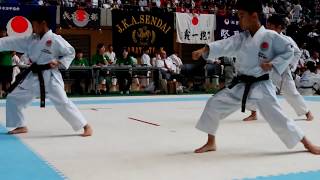 高学年男子団体形@2017協会全国