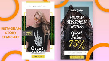 How to create Instagram Story Template | Adobe XD Tutorial