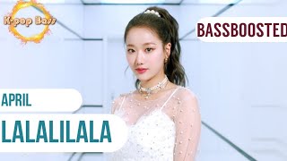 Download lagu [BASS BOOSTED] APRIL (에이프릴) - 'LALALILALA'