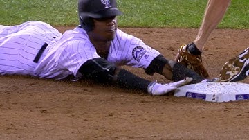 SF@COL: Tapia has a busy night on the bases