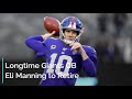 Longtime Giants QB Eli Manning to Retire