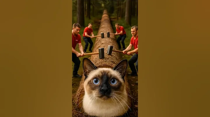 Video 10940031: siamese cat rescue, giant siamese cat, siamese cat animal, siamese cat funny