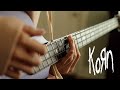 Korn - Cold | Bass Cover