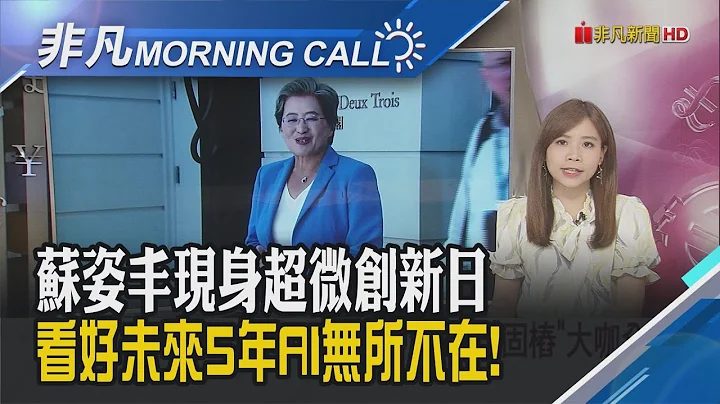 曾是"超微救星"!苏姿丰访台争取台积电产能 要冲刺iPhone15了?鸿海砸10.3亿加码印度制造｜主播温婉廷｜【非凡Morning Call】20230720｜非凡财经新闻 - 天天要闻