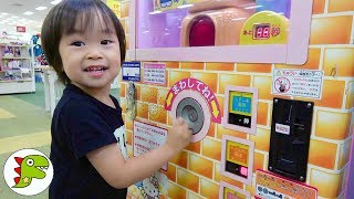 ハローキティーのポップコーン食べたよ❤おやつ ゲームセンター Toy Kids トイキッズ