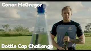 Conor McGregor does the Bottle Cap Challenge after Jason Statham, Max Holloway & John Mayer.