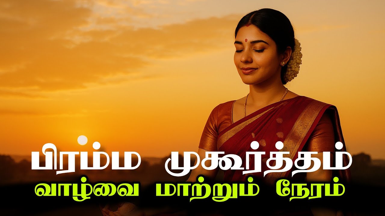 பிரம்ம முகூர்த்தம்:  பிரபஞ்சம் உங்கள் வாழ்க்கையை தலைகீழாக மாற்றும் அதிகாலை ரகசியம்!