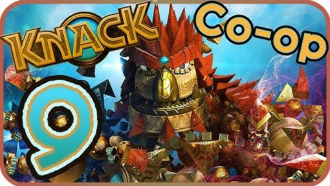 KNACK Walkthrough Part 9 (PS4) Co-op - No Commentary