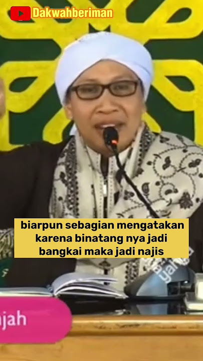apakah bulu kucing najis & membuat sholat tidak sah? #ceramah #buyayahya #kajianislam #fyp #kucing