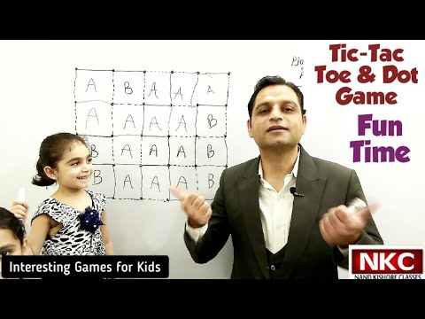 Fun Games at Home for Kids - Tic Tac Toe & Dot Game - Best games to play at home without any cost