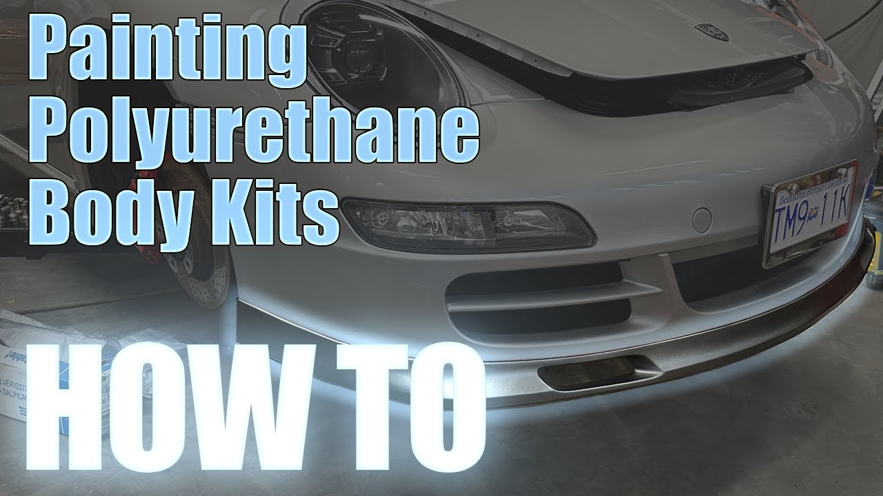 How to Paint Polyurethane Body Kit Parts StepbyStep Tutorial YouTube