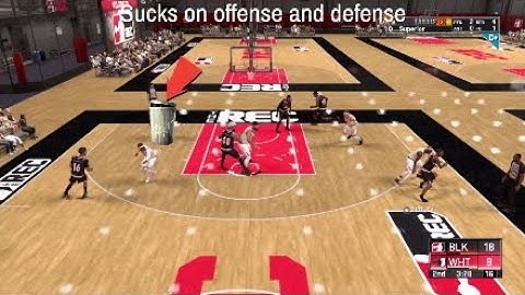 NBA 2k20 Rec Center Happy this toxic TRASH random quit His AI played way better than he did