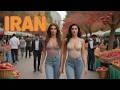 Walking in Tehran Botanical Garden: Pomegranate Festival & Autumn Vibes 4K
