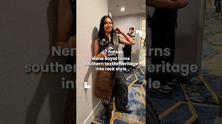 Nene Royal turns southern textile heritage into rock style