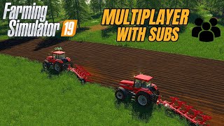 โ
Multiplayer with Subscribers | NO MAN'S LAND | Farming Simulator 19 Time lapse EP#1 โ