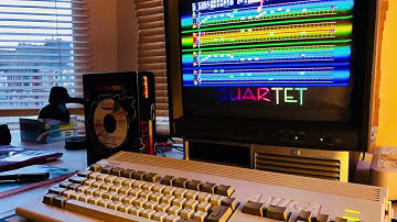 Microdeal Quartet – Demo Song (Emulated Amiga 500+)